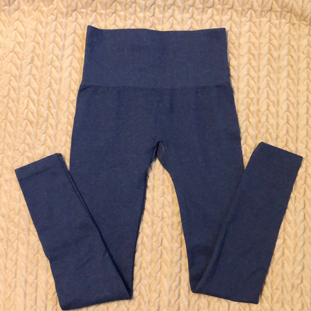 Compression jean colored leggings